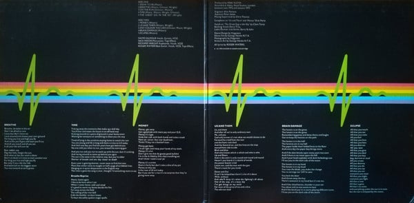 Pink Floyd : The Dark Side Of The Moon (LP, Album, RE, Gat)