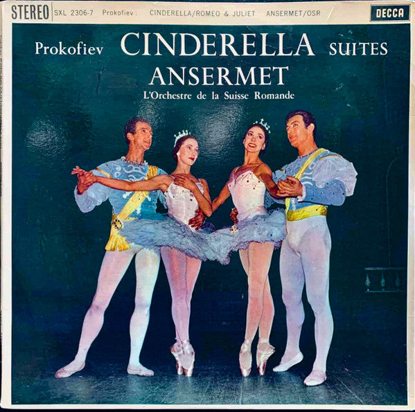 Sergei Prokofiev, Ernest Ansermet, L'Orchestre De La Suisse Romande : Romeo And Juliet Suites/Cinderella Suites (2xLP)