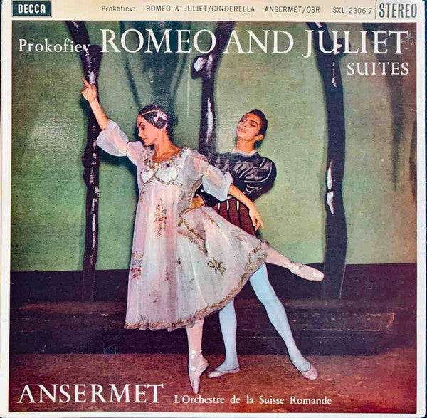 Sergei Prokofiev, Ernest Ansermet, L'Orchestre De La Suisse Romande : Romeo And Juliet Suites/Cinderella Suites (2xLP)