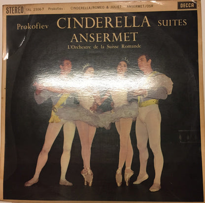 Sergei Prokofiev, Ernest Ansermet, L'Orchestre De La Suisse Romande : Romeo And Juliet Suites/Cinderella Suites (2xLP)