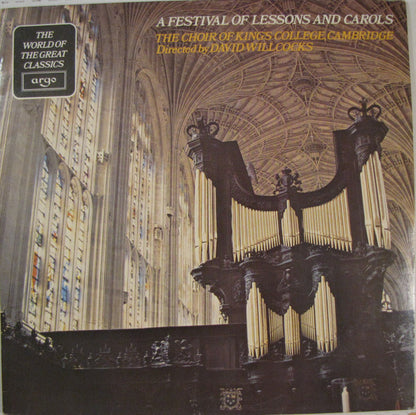 The King's College Choir Of Cambridge Directed By David Willcocks : A Festival Of Lessons And Carols (LP, RE)