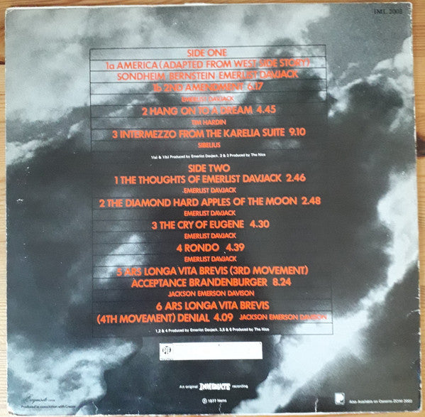 The Nice : Greatest Hits (LP, Comp, Pye)