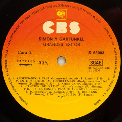 Simon & Garfunkel : Simon And Garfunkel's Greatest Hits (LP, Comp, RE)