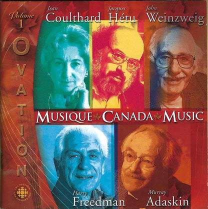 Jean Coulthard, Jacques Hétu, John Weinzweig, Harry Freedman, Murray Adaskin : Ovation Volume 1 (5xCD, Comp)