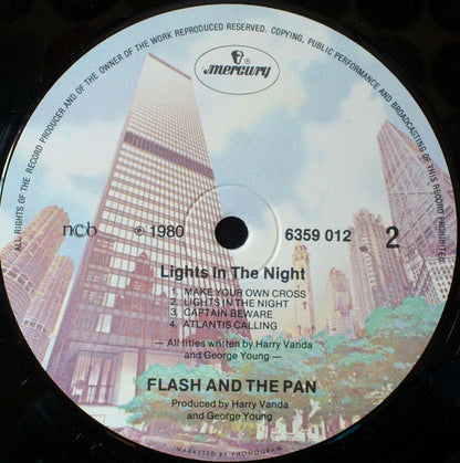 Flash & The Pan : Lights In The Night (LP, Album)