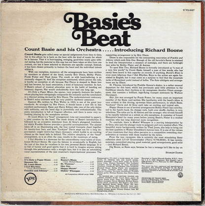 Count Basie Orchestra : Basie's Beat (LP, Album)