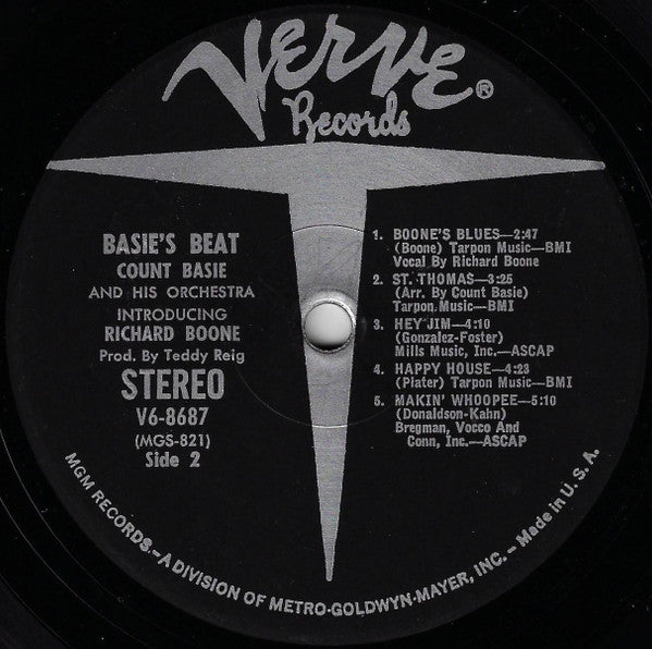 Count Basie Orchestra : Basie's Beat (LP, Album)