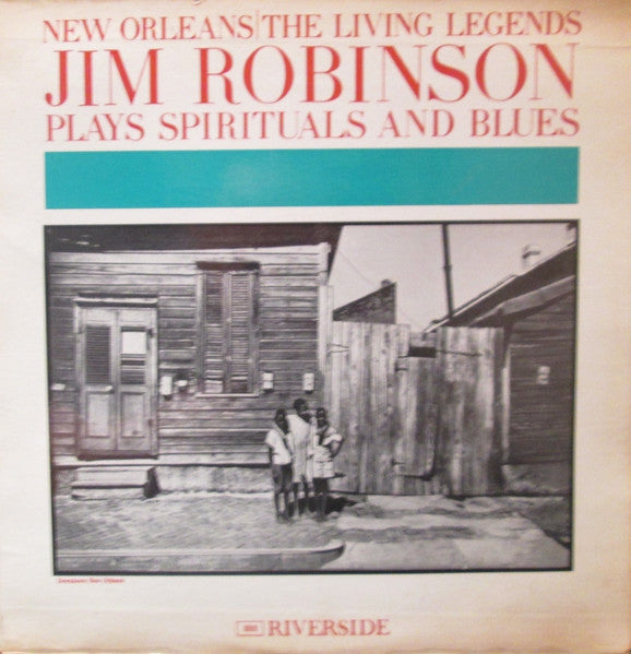 Jim Robinson's New Orleans Band : Jim Robinson Plays Spirituals And Blues (LP, Mono)