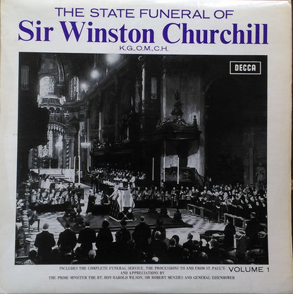 No Artist : The State Funeral Of Sir Winston Churchill Volume 1 (LP)