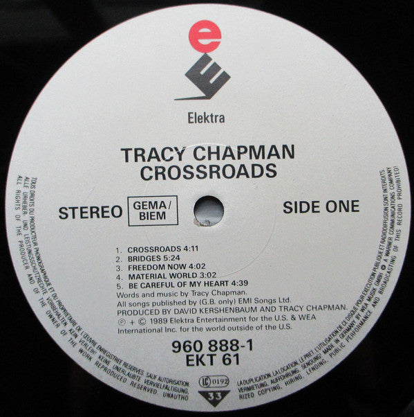 Tracy Chapman : Crossroads (LP, Album)