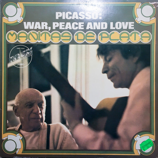 Manitas De Plata : Picasso: War, Peace And Love (LP, Album, RE, Blu)