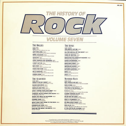 The Hollies / The Searchers / The Kinks / Manfred Mann : The History Of Rock (Volume Seven) (2xLP, Comp, Mono)