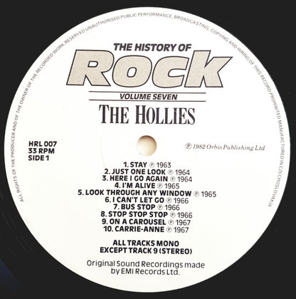 The Hollies / The Searchers / The Kinks / Manfred Mann : The History Of Rock (Volume Seven) (2xLP, Comp, Mono)