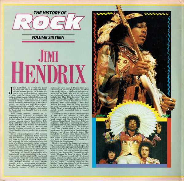 Jimi Hendrix / Cream (2) : The History Of Rock (Volume Sixteen) (2xLP, Comp)