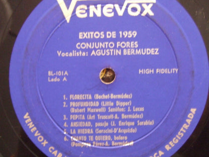 Agustin Bermudez : Exitos De 1959 (LP, Album)