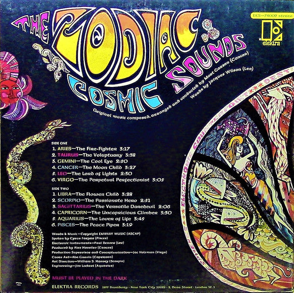 The Zodiac : Cosmic Sounds (LP, Album, Abb)