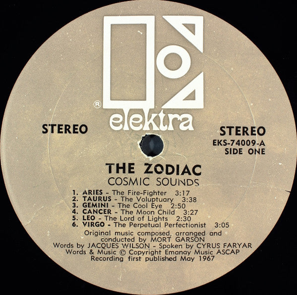 The Zodiac : Cosmic Sounds (LP, Album, Abb)