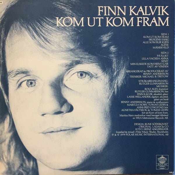 Finn Kalvik : Kom Ut Kom Fram (LP, Album)