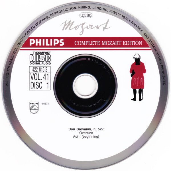 Wolfgang Amadeus Mozart - Sir Colin Davis : Don Giovanni - Dramma Giocoso, KV 527 (3xCD, Album, RE, RM + Box, Sli)