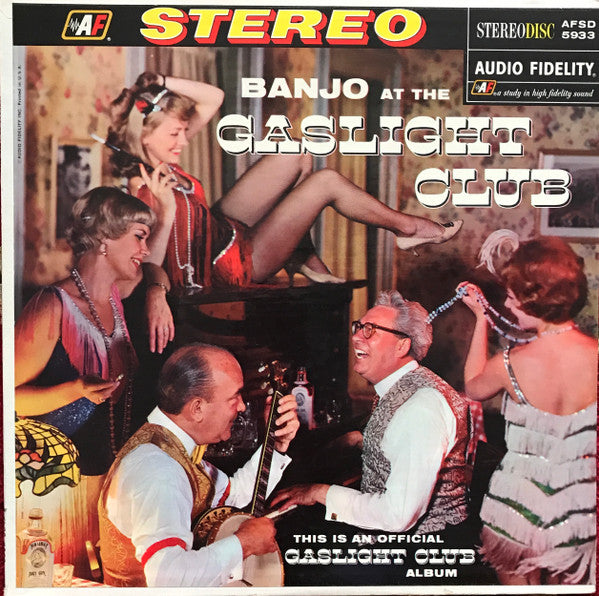 Marty Grosz And His Gaslighters : Banjo At The Gaslight Club (LP, Album)