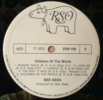 Bee Gees : Children Of The World (LP, Album, RE)