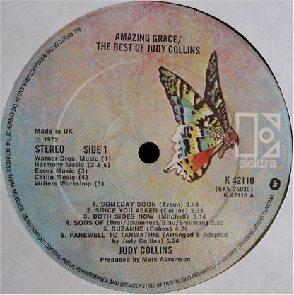 Judy Collins : Amazing Grace (The Best Of Judy Collins) (LP, Comp, RP)