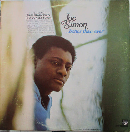 Joe Simon : ...Better Than Ever (LP, Album, Mon)