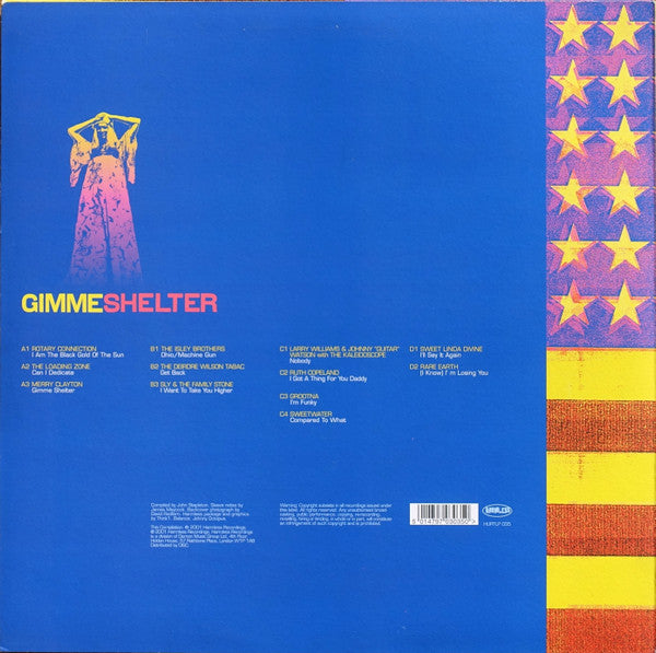 Various : Gimme Shelter (Kaleidoscopic Funk Collision) (2xLP, Comp)