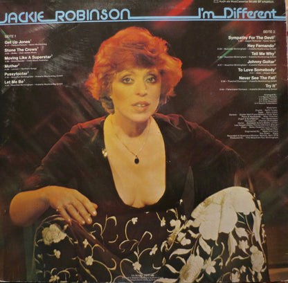 Jackie Robinson : I'm Different (LP, Album)