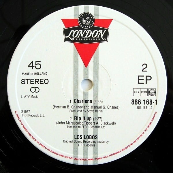 Los Lobos : La Bamba (12")