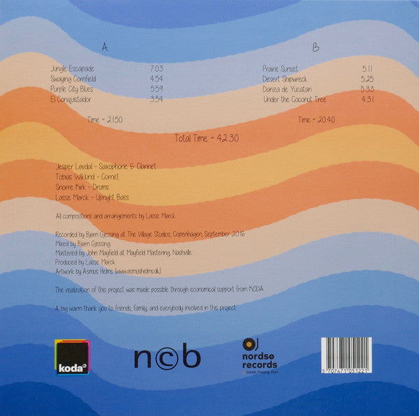 Lasse Mørck Quartet : Imagining Places I've Never Been (LP, Album)