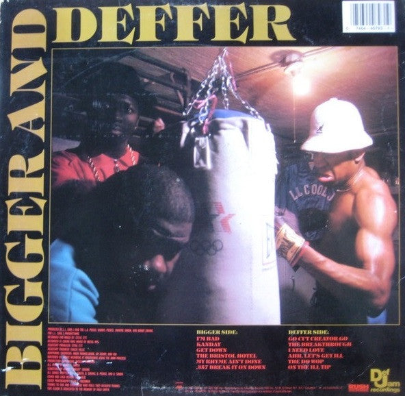 LL Cool J : Bigger And Deffer (Bad) (LP, Album, Cle)