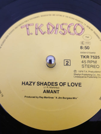 Amant : If There's Love / Hazy Shades Of Love (12", Maxi)