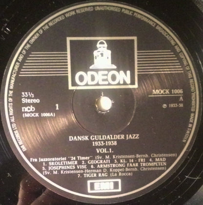 Various : Dansk Guldalder Jazz Vol. 1-4 (4xLP, Comp, RE + Box)