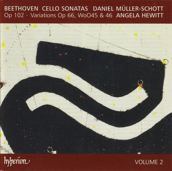 Ludwig van Beethoven, Daniel Müller-Schott, Angela Hewitt : Cello Sonatas Op 102 ~ Variations Op 66, WoO45 & 46 (Volume 2) (CD, Album)