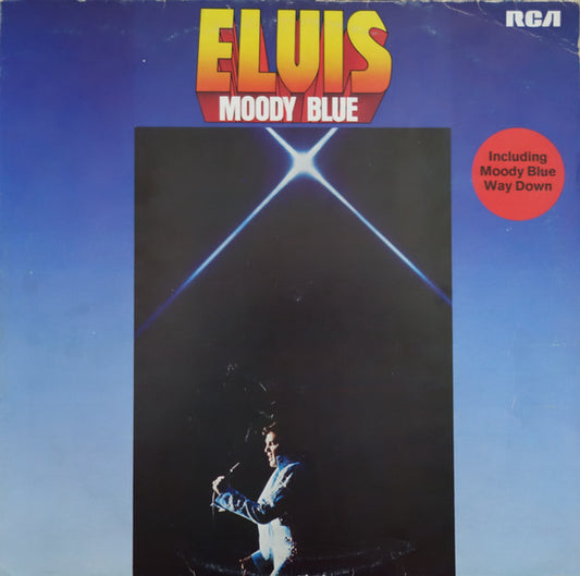 Elvis Presley : Moody Blue (LP, Album)