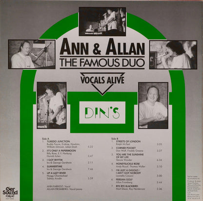 Ann Farholt & Allan Fromberg : Vocals Alive (LP, Album)