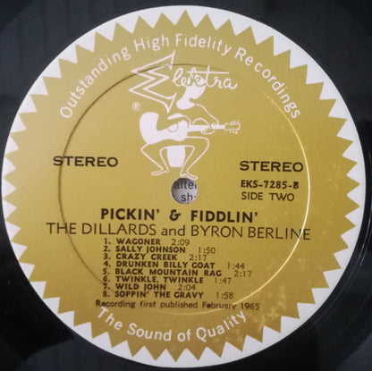 The Dillards With Byron Berline : Pickin' And Fiddlin' (LP, Album)