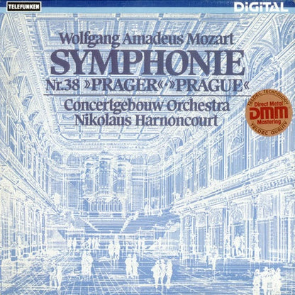 Wolfgang Amadeus Mozart - Concertgebouworkest, Nikolaus Harnoncourt : Symphonie No. 38 »Prager« = »Prague« (LP)