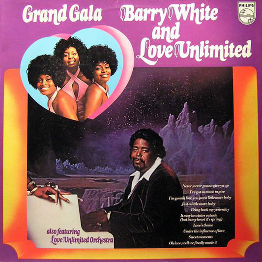 Barry White And Love Unlimited Also Featuring Love Unlimited Orchestra : Grand Gala (LP, Comp)