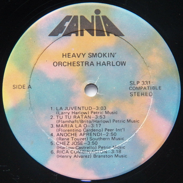 Orchestra Harlow : Heavy Smokin' (LP, Album, RP, Clo)