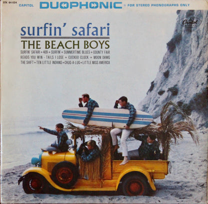 The Beach Boys : Surfin' Safari (LP, Album)