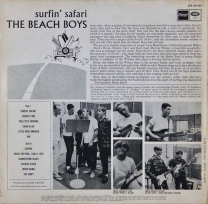 The Beach Boys : Surfin' Safari (LP, Album)