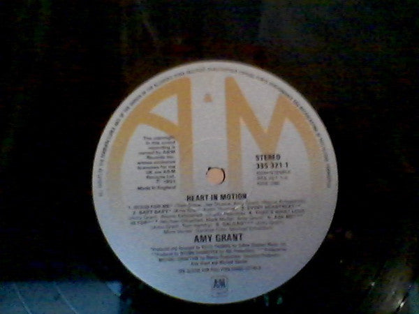 Amy Grant : Heart In Motion (LP)