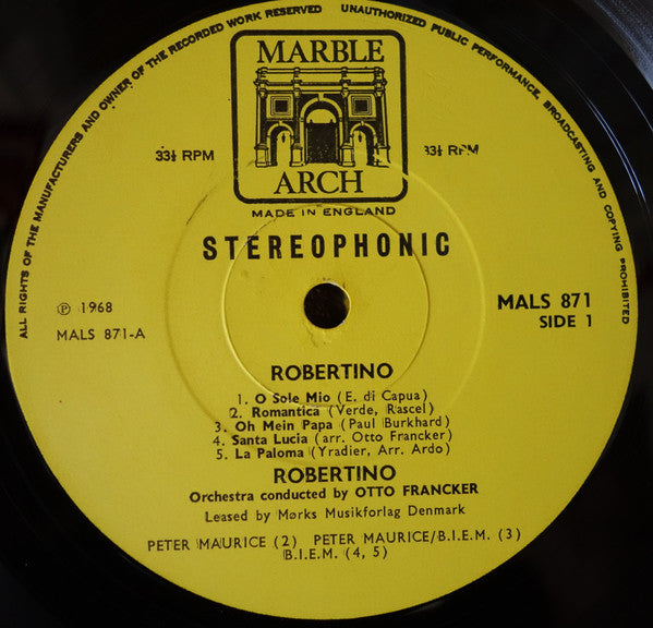 Robertino Loretti : Robertino (LP)