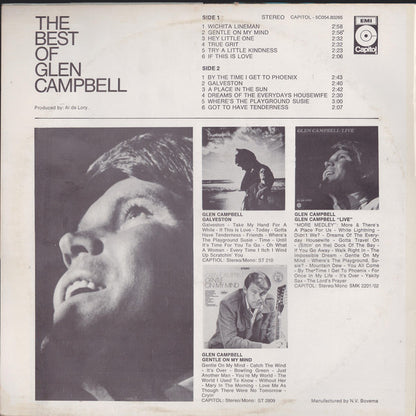 Glen Campbell : The Best Of Glen Campbell (LP, Comp, RE)