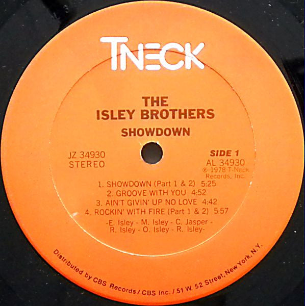 The Isley Brothers : Showdown (LP, Album)