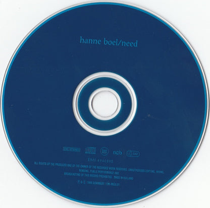 Hanne Boel : Need (CD, Album)