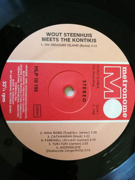 Wout Steenhuis Meets The Kontikis : Wout Steenhuis Meets The Kontikis (LP, Album)