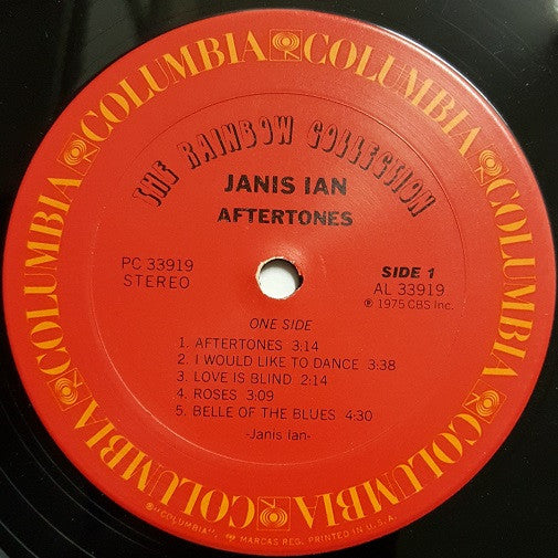 Janis Ian : Aftertones (LP, Album, San)